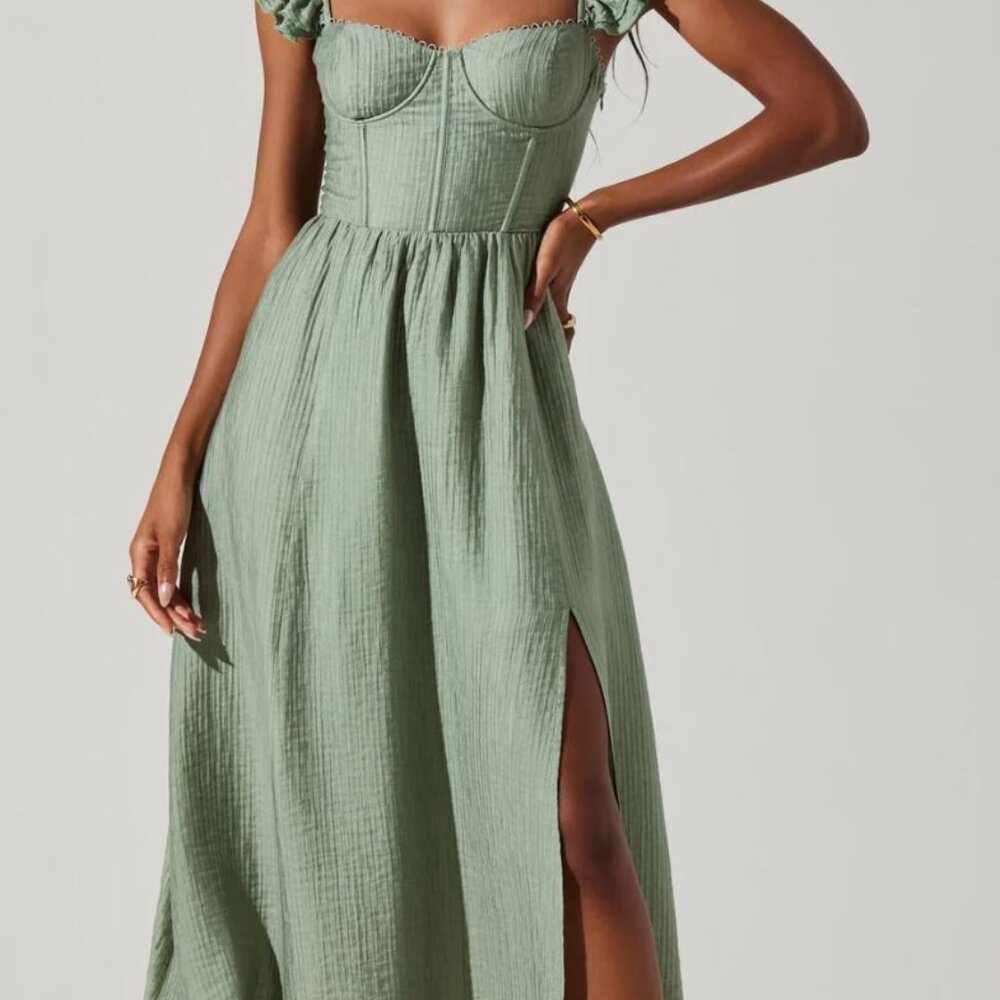 Wedelia Bustier Midi Dress
